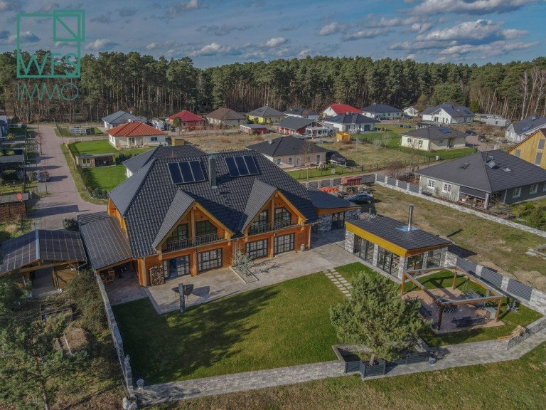 Holzblockhaus wendisch rietz 2 Wendisch Rietz Doppelhaush�lfte Einzigartiges Holzblock-Doppelhaus: Ihr Traum in Wendisch Rietz