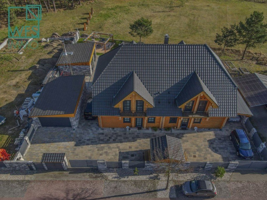 Holzblockhaus wendisch rietz 5 Doppelhaush�lfte Wendisch Rietz